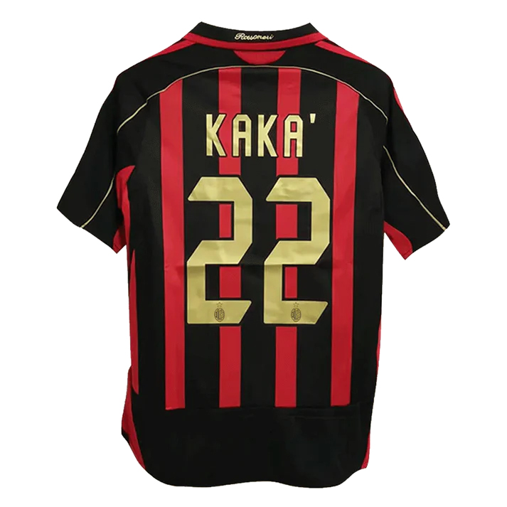 AC Milan KAKA #22 Retro Jersey Home Soccer Shirt 200607 (1) AC Milan KAKA #22 Retro Jersey Home Soccer Shirt 200607 (1)