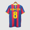 Retro Jersey MESSI #10 A.INIESTA #8 PUYOL #5 Barcelona Retro Jersey Home Soccer Shirt 2010/11