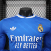 Real Madrid Third Away Long Sleeve Football Shirt 2025-26 Player version