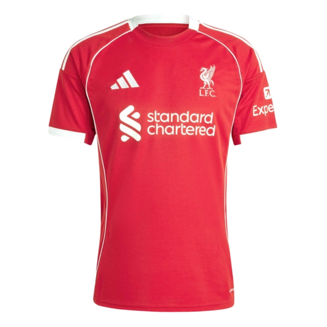 Liverpool home football jersey 25-26 Fan version