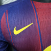 Barcelona Home Long Sleeve soccer jerseys 2025-26 Player Version