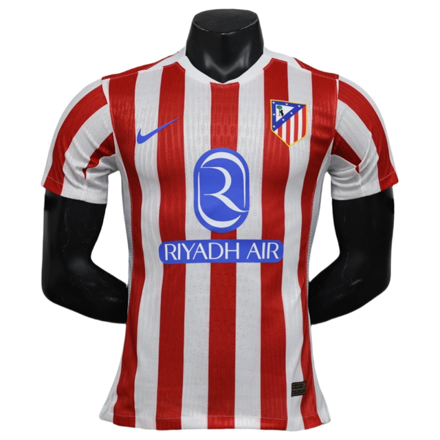 Atletico Madrid Home Shirt Soccer Jersey Player Version 25-26