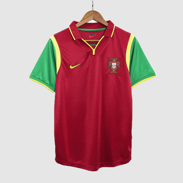 1999 Portugal Home Soccer Jersey
