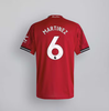 Martinez #6 Manchester United Home Authentic Soccer Jersey 2025/26