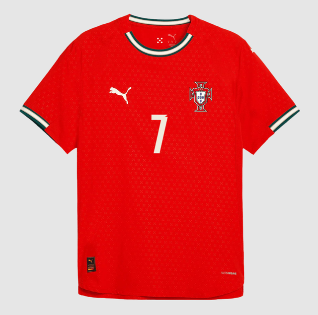 RONALDO #7 Portugal Home Soccer Jersey 2025 Red