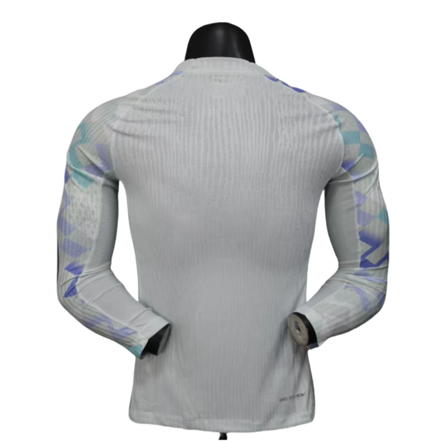 Inter Milan Away Shirt SOccer Jersey Long Sleeve Player Version 25-26