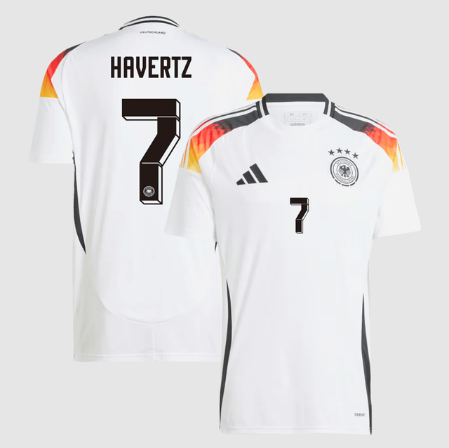 HAVERTZ #7 Germany Home Soccer Jersey Euro 2024