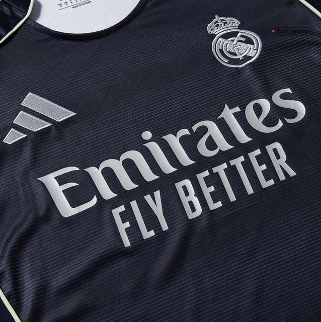 Real Madrid Soccer Jersey Away Custom Shirt 2025/26