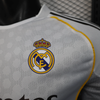 Real Madrid Home Soccer Jersey Player Version Shirt Long Sleeve 25-26