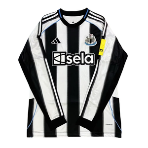 Newcastle United Home Long Sleeve Football Jersey 2025-26 Fan Version
