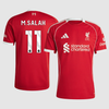 M.SALAH #11 Liverpool Home Soccer Jersey 2025/26