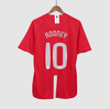 ROONEY #10 Manchester United Retro Jersey Home Soccer Shirt 2007/08 - UCL Final