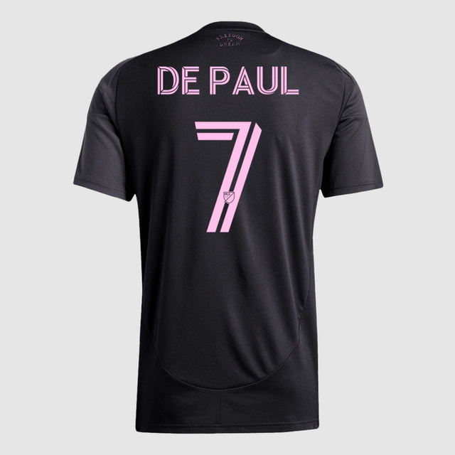 DE PAUL #7 Inter Miami CF Away Soccer Jersey 2025