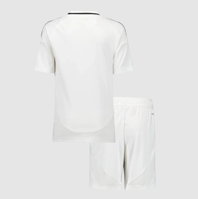 Kid's Real Madrid Home Soccer Jersey Kit (Shirt+Shorts) 2024/25