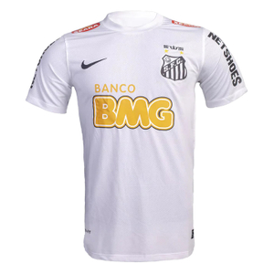 NEYMAR JR #11 Santos FC Retro Jersey Home Soccer Shirt 2012