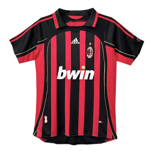 AC Milan KAKA' #22 Retro Jersey Home Soccer Shirt 200607