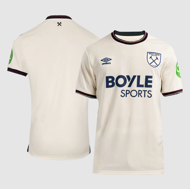 West Ham United Away Soccer Jersey 2025/26