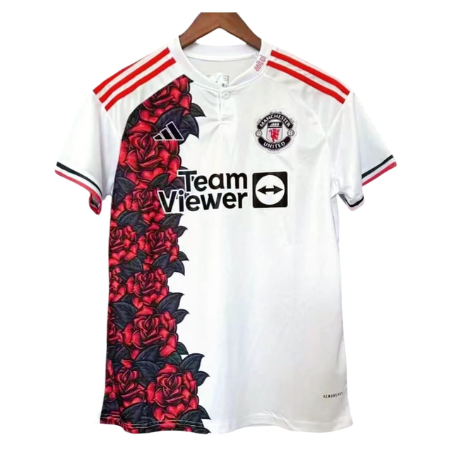Manchester United 2025/2026 Rose Special Edition Football Shirt