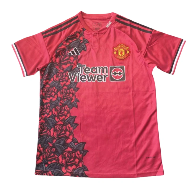 Manchester United red Rose Special Edition Football Shirt 2025-2026