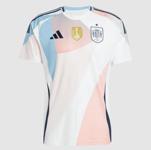 Men's Spain Away Soccer Jersey Women's Euro 2025