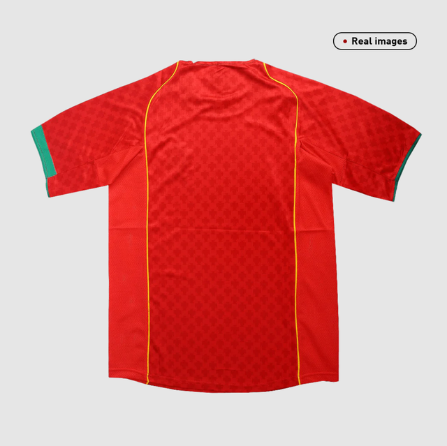 2004 Portugal Home Soccer Jersey -Euro Final