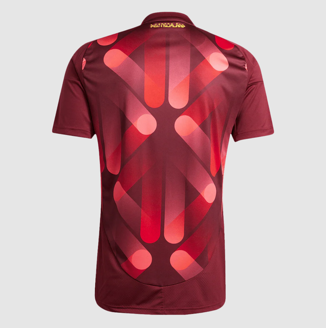 Men's Germany Away Soccer Jersey 2025 Red - Women's Euro