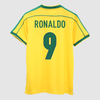 Retro Jersey RONALDO #9 Brazil Home Soccer Shirt 1998 -World Cup