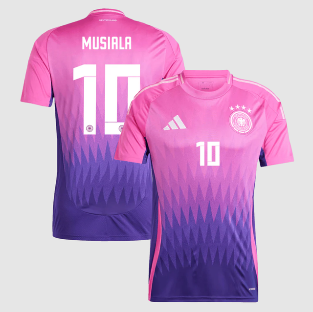 MUSIALA #10 Germany Away Soccer Jersey Euro 2024