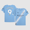 HAALAND #9 Manchester City Home Soccer Jersey 2025/26 Blue