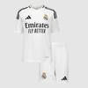 Kid's Real Madrid Home Soccer Jersey Kit (Shirt+Shorts) 2024/25