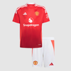 Kid's Manchester United Home Soccer Jersey (Shirt+Shorts) 2024/25
