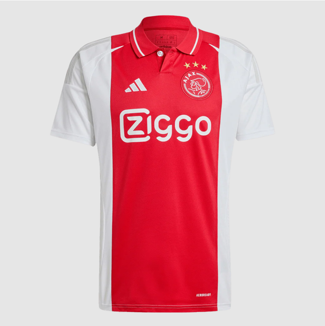 Ajax Soccer Jersey Home Custom Shirt 2024/25