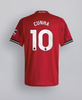 Cunha #10 Manchester United Home Authentic Soccer Jersey 2025/26