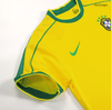 Retro Jersey CAFU #2 Brazil Home Soccer Shirt 1998 -World Cup