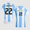 L.Martínez #22 Argentina Home Soccer Jersey 2024