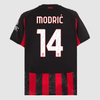 MODRIĆ #14 AC Milan Home Soccer Jersey 2025/26 Red&Black