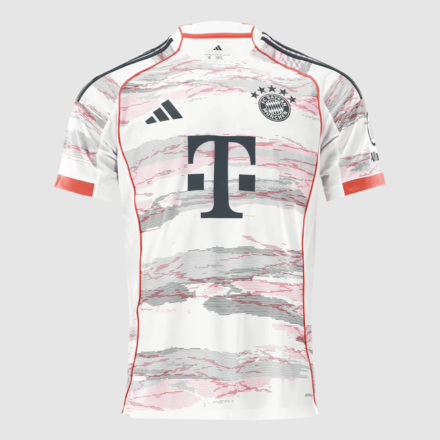 Bayern Munich Away Soccer Jersey 2025/26 White