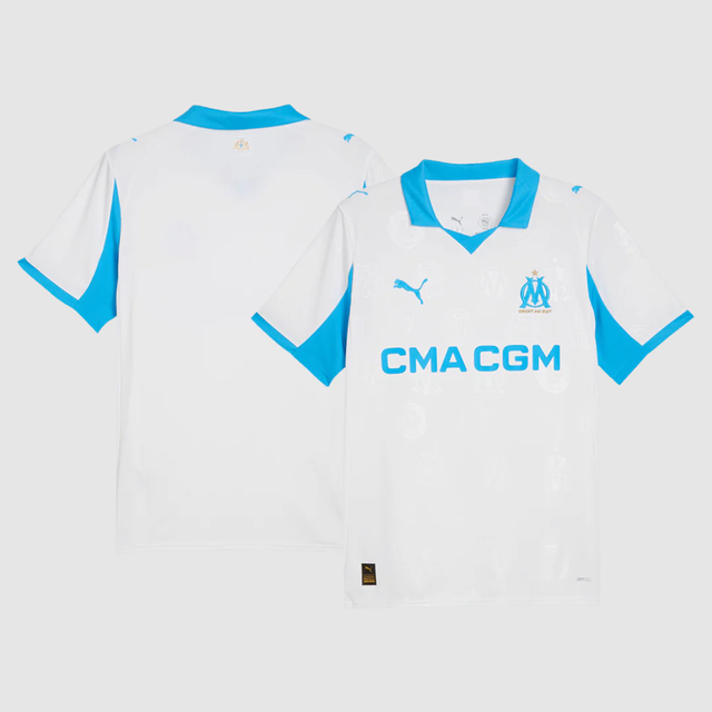 Marseille Home Soccer Jersey 2025/26