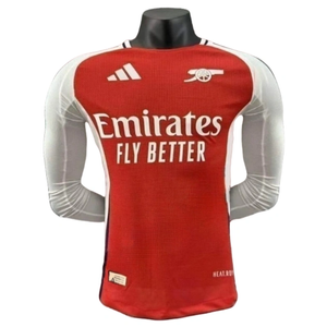 Arsenal Home Long Sleeve Jersey Player Version 2024-25