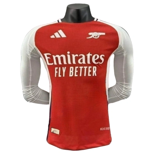 Arsenal Home Long Sleeve Jersey Player Version 2024-25