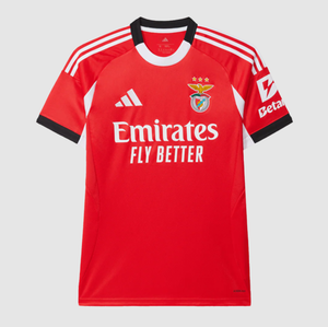 Benfica Soccer Jersey Home Shirt 2025/26