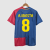 Retro Jersey MESSI #10 XAVI #6 A.INIESTA #8 Barcelona Retro Jersey Home Soccer Shirt 2008/09 UCL Final
