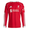 Liverpool Home Long Sleeve football jersey 25-26 Fan version