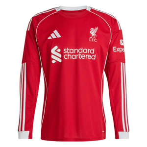 Liverpool Home Long Sleeve football jersey 25-26 Fan version