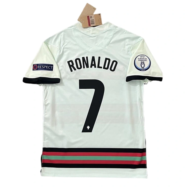 2021 Portugal Ronaldo Retro Football Shirt