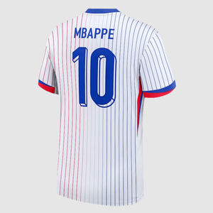 MBAPPE #10 France Soccer Jersey Away Custom Shirt 2024