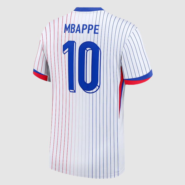 MBAPPE #10 France Soccer Jersey Away Custom Shirt 2024