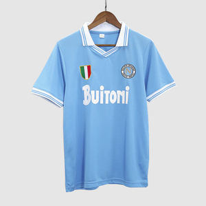 Retro 1986/87 Napoli Home Soccer Jersey