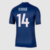 D.DOUÉ #14 PSG Home Soccer Jersey 2025/26