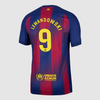LEWANDOWSKI #9 Barcelona Home Soccer Jersey 2025/26